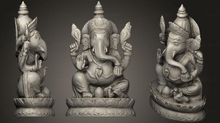 Скульптуры индийские Lord Ganesh Scanned